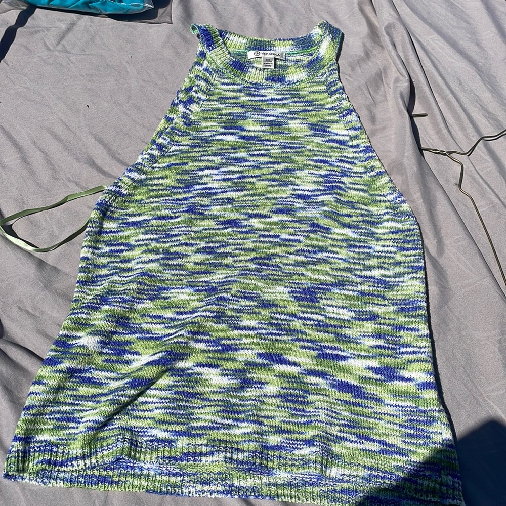 Sweater tank womens